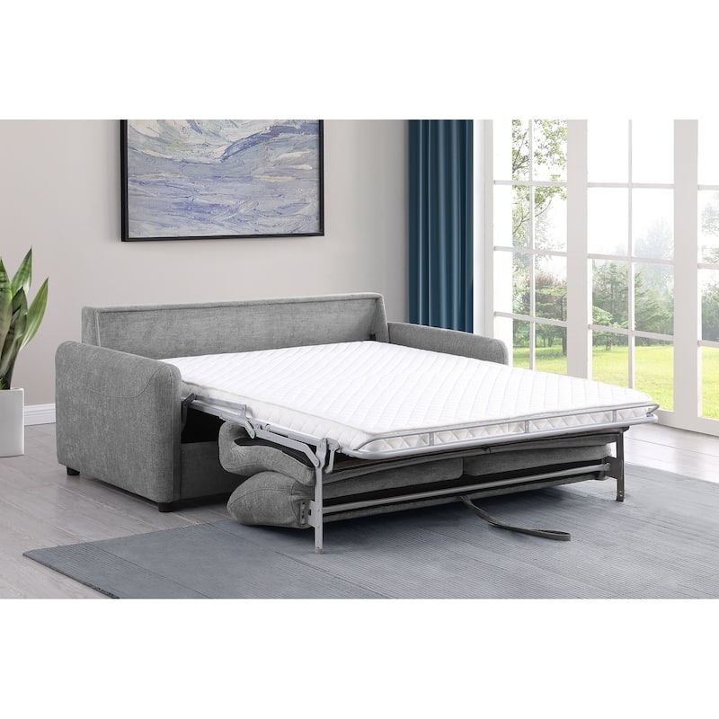 Rylie Upholstered Sofa Sleeper With Queen Mattress