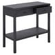 preview thumbnail 31 of 38, SAFAVIEH Asa 2-Drawer 1-Shelf Console Table - 31" W x 14" D x 30" H