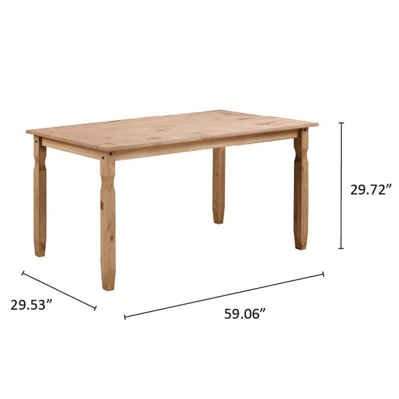 Wood Dining Table Corona Collection | Furniture Dash