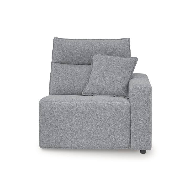 Signature Design by Ashley Modmax Gray 3-Piece Power Reclining Sectional - 100" W x 41" D x 41" H