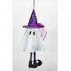 preview thumbnail 1 of 0, 30" Animated Kicking Hanging Ghost