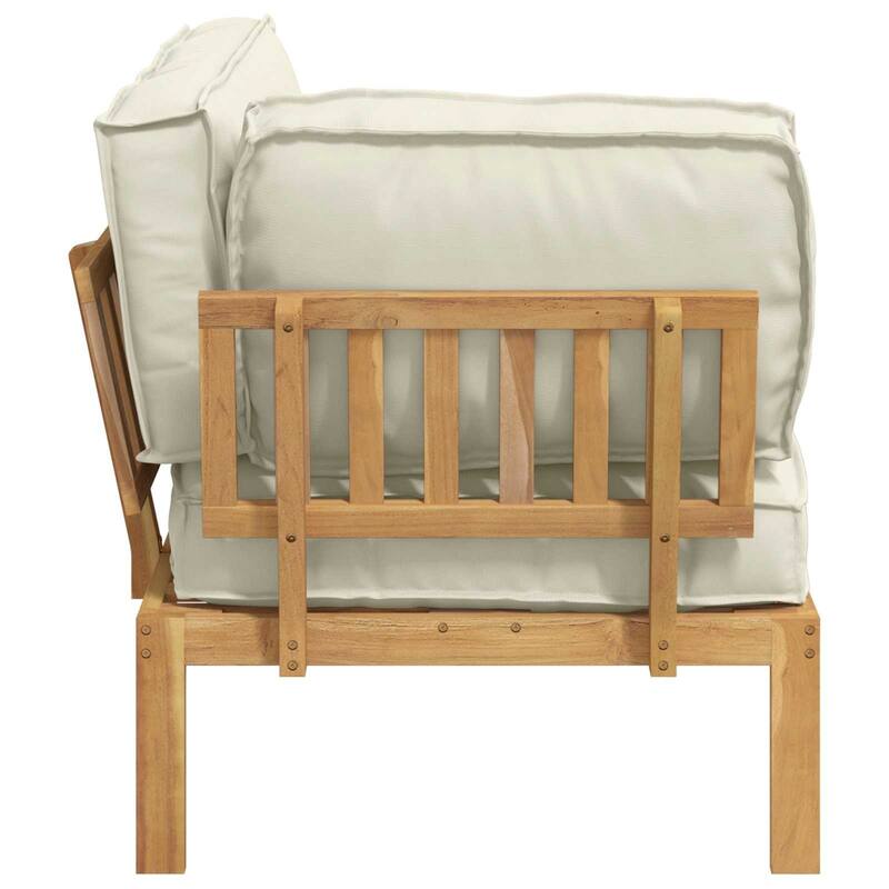 vidaXL Sofa Set in Solid Acacia Wood