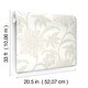 preview thumbnail 6 of 5, A-Street Prints Star Flower Beige Floral Trail Wallpaper
