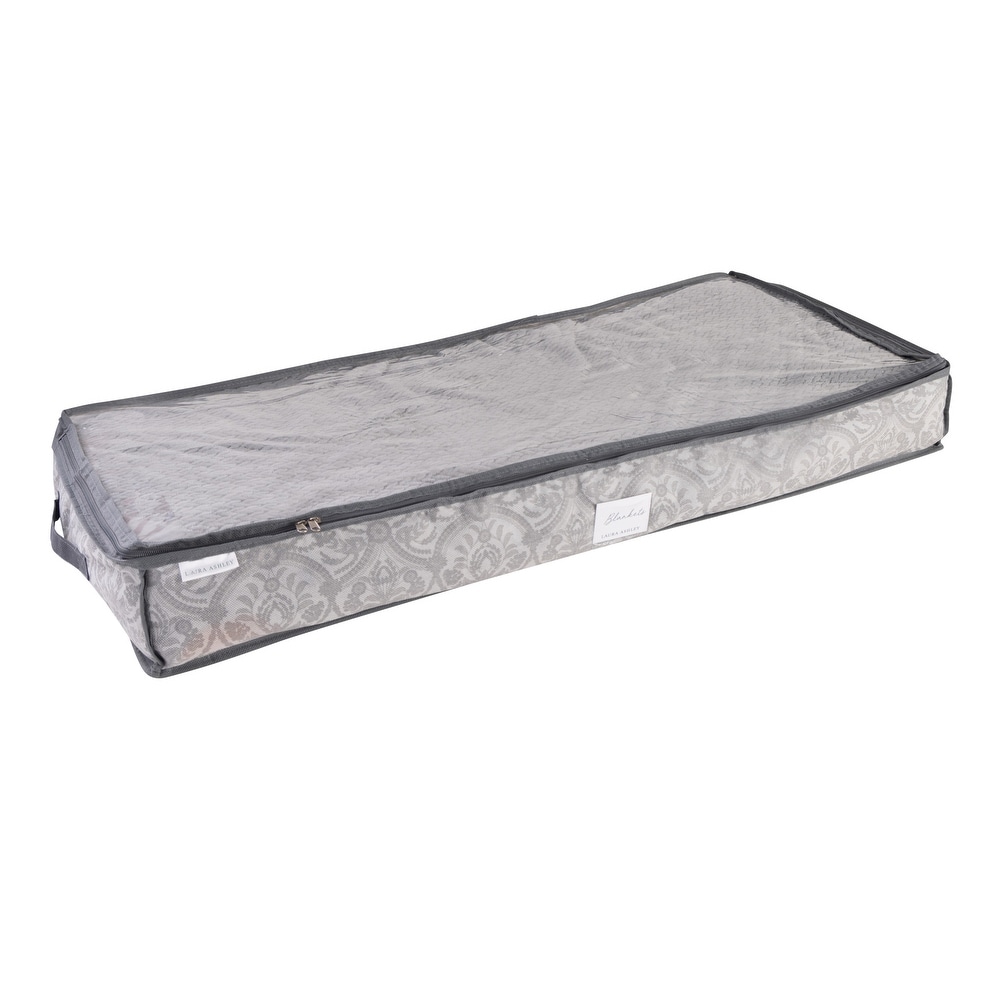 Simplify 2 Pack Under the Bed Storage Bag in Heather Grey Nonwoven