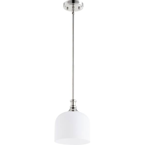 slide 2 of 4, Quorum International Richmond Single Light 8" Wide Mini Pendant with