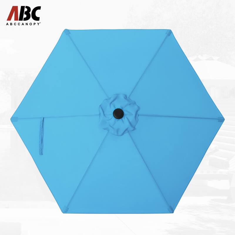 ABCCANOPY 7.5FT Patio Umbrella with Push Button Tilt