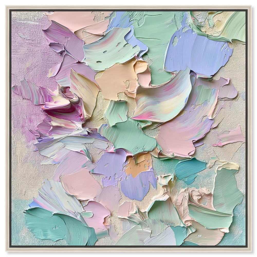 Flowing Mousse II Canvas by Art Remedy