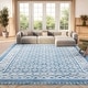 preview thumbnail 1 of 18, SAFAVIEH Brentwood Gusta Traditional Oriental Rug - Light Grey/Blue - 2' x 12'