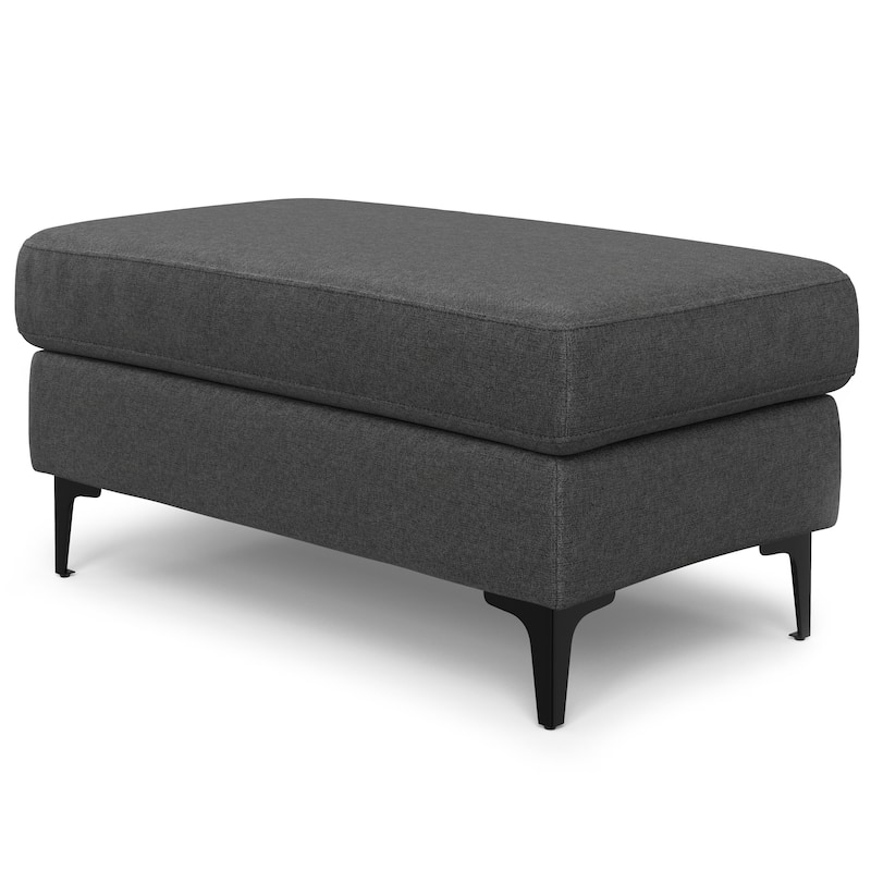 WYNDENHALL Lana Ottoman in Tightly Woven Performance Fabric
