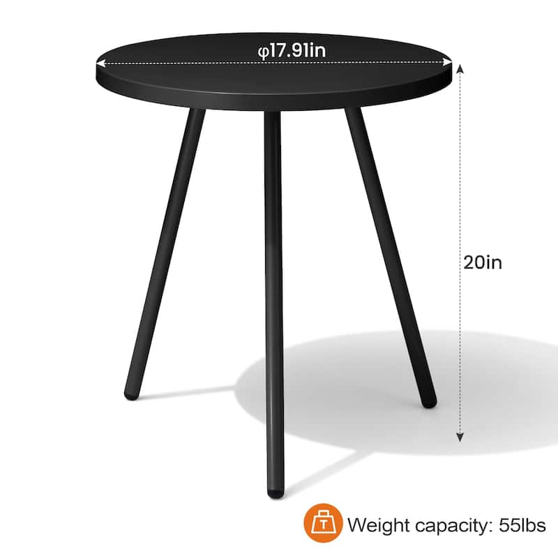 Crestlive Products Outdoor L-Shaped Patio Bar Table Pub Table Dining Table