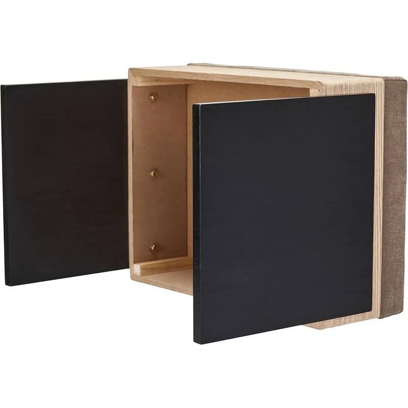 Modern Chenille Upholstered Bench with Foam Padding and MDF Frame