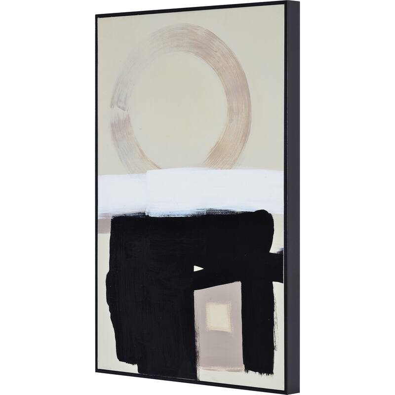 Renwil Telesto 24" Wide Canvas Art, Black