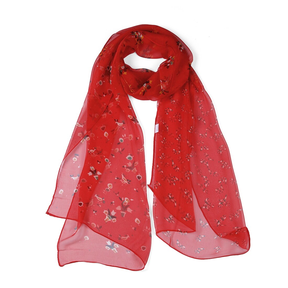scarves for women red