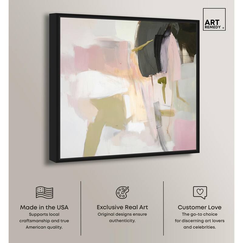 Dynamic Color IV Canvas by Art Remedy