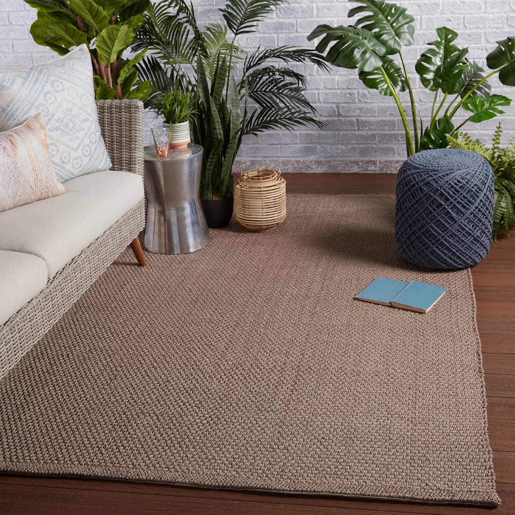 Inara Indoor/ Outdoor Solid Area Rug