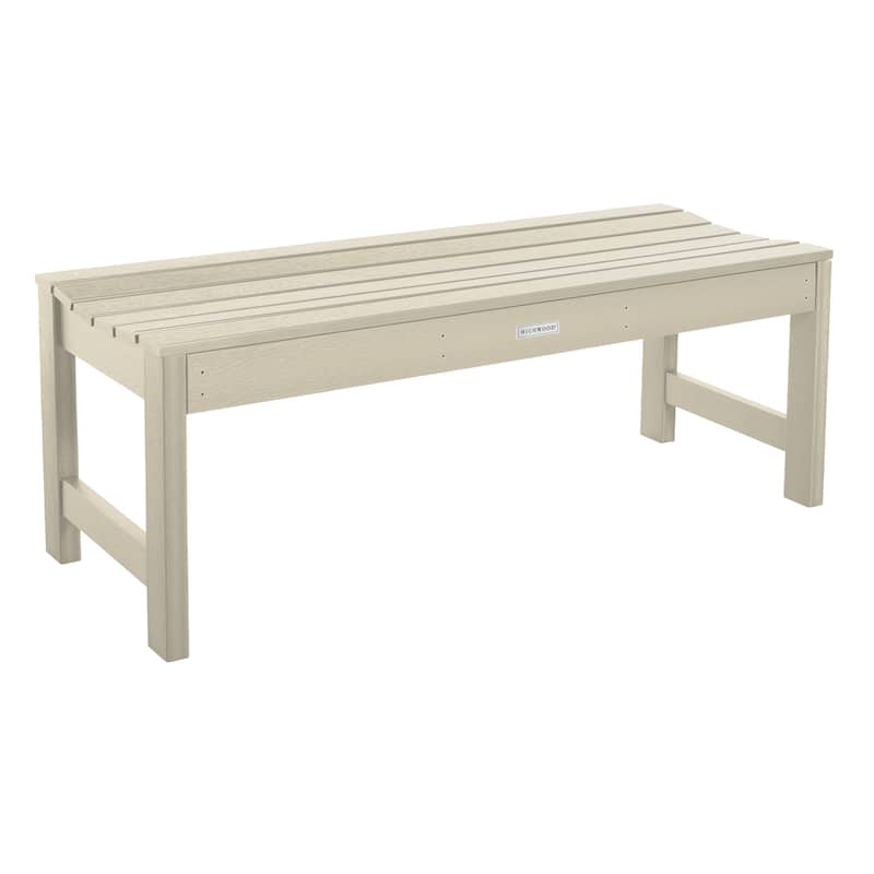 HIGHWOOD Lehigh 4-foot Picnic Bench - Whitewash