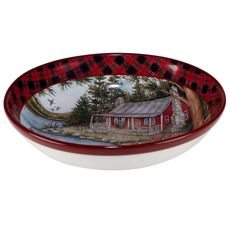 Certified International Lake Retreat 120 oz. Serving Bowl