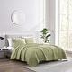 preview thumbnail 5 of 22, Brielle Home Stream Quilt Set Sage - Full - Queen