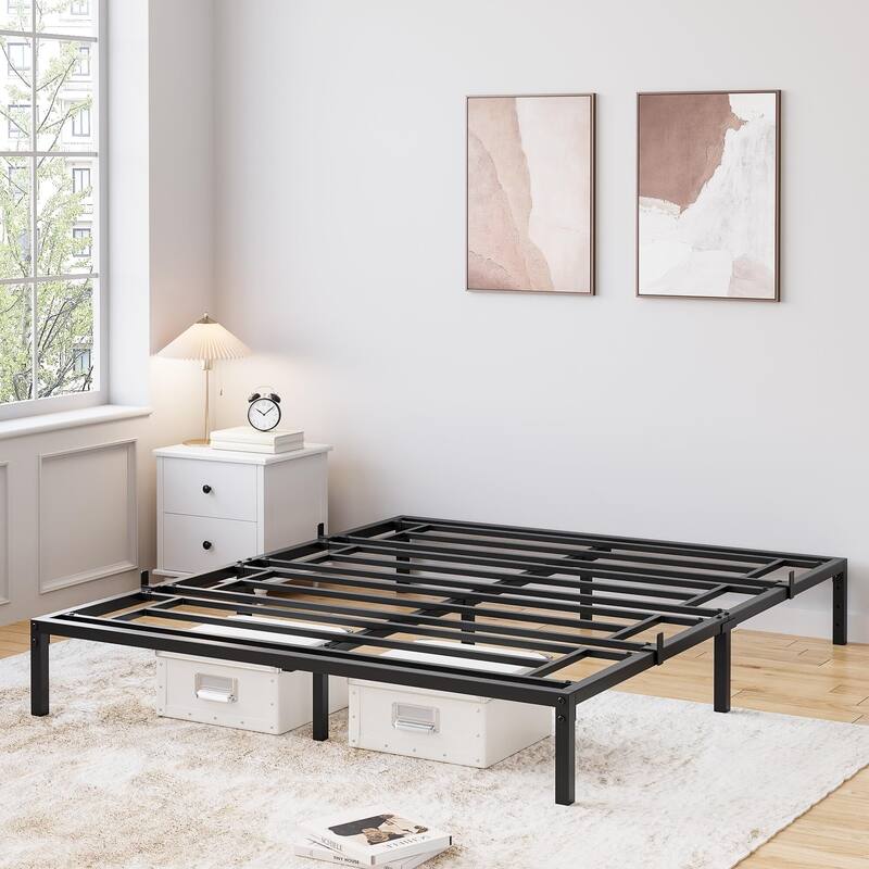 Bed Frame No Box Spring Needed
