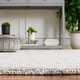 preview thumbnail 9 of 14, SAFAVIEH Handmade Ebony Lenina Modern Wool Rug