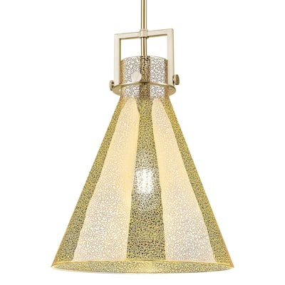 Innovations Lighting 411-1SL-G411-14ME Newton Cone 14" Wide Pendant