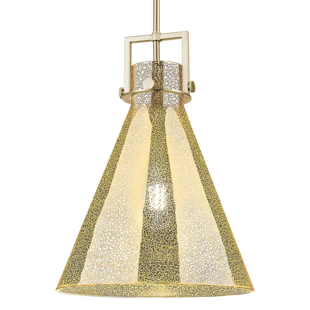 Innovations Lighting 411-1SL-G411-14ME Newton Cone 14" Wide Pendant