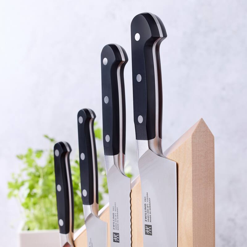 ZWILLING Pro RCF 5-pc Magnetic Knife Block Set