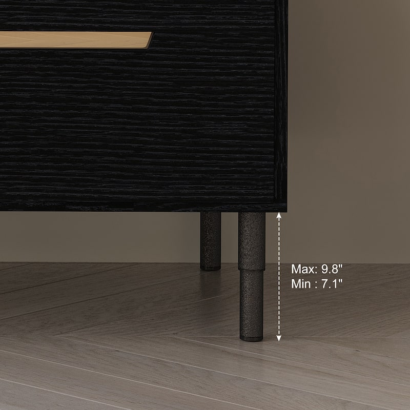 36 inch Bathroom Vanity, Freestanding or Wall Mounted with Ceramic Integrated Sink & Soft-Close Drawers