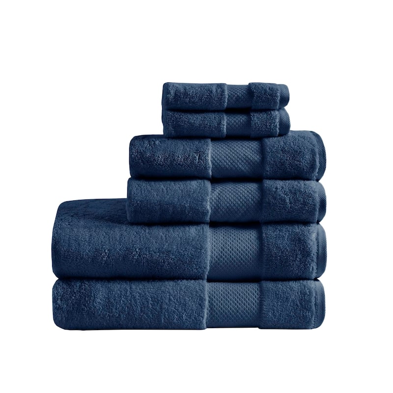 Madison Park Signature Turkish Cotton 6-piece Bath Towel Set