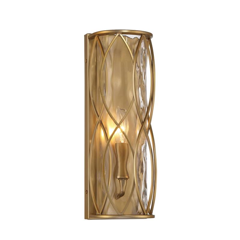 Savoy House 9-2006-1 Snowden 14" Tall Bathroom Sconce
