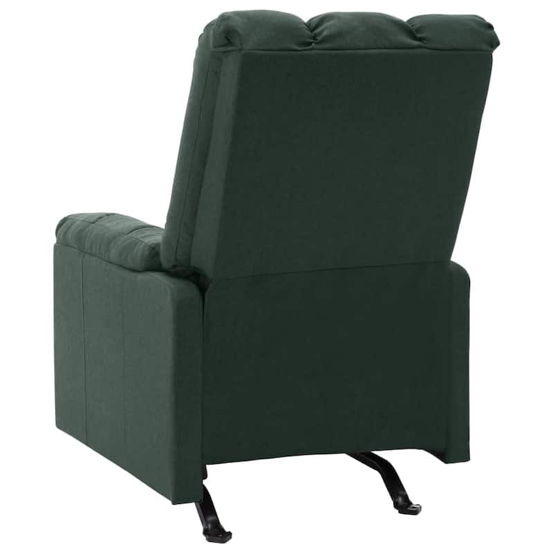 vidaXL Massage Recliner Electric Massaging Recliner Chair for Elderly Fabric - 28.1" x 38" x 39.6"