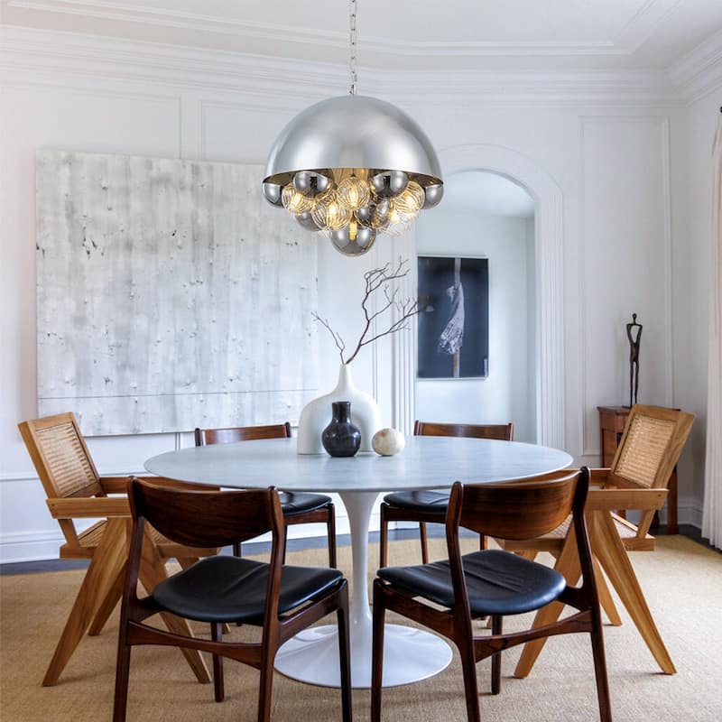 Decorative Cluster Globe Bubble Pendant Light with Dome Style