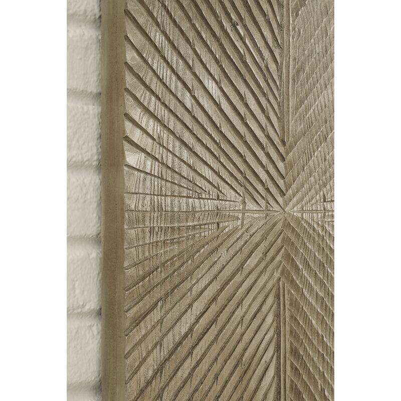 Signature Design by Ashley Lenora Distressed Brown Wall Decor