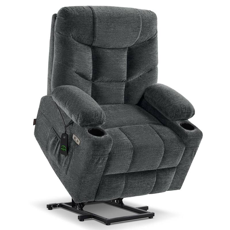 MCombo Power Lift Recliner Chair with Extended Footrest for Elderly People