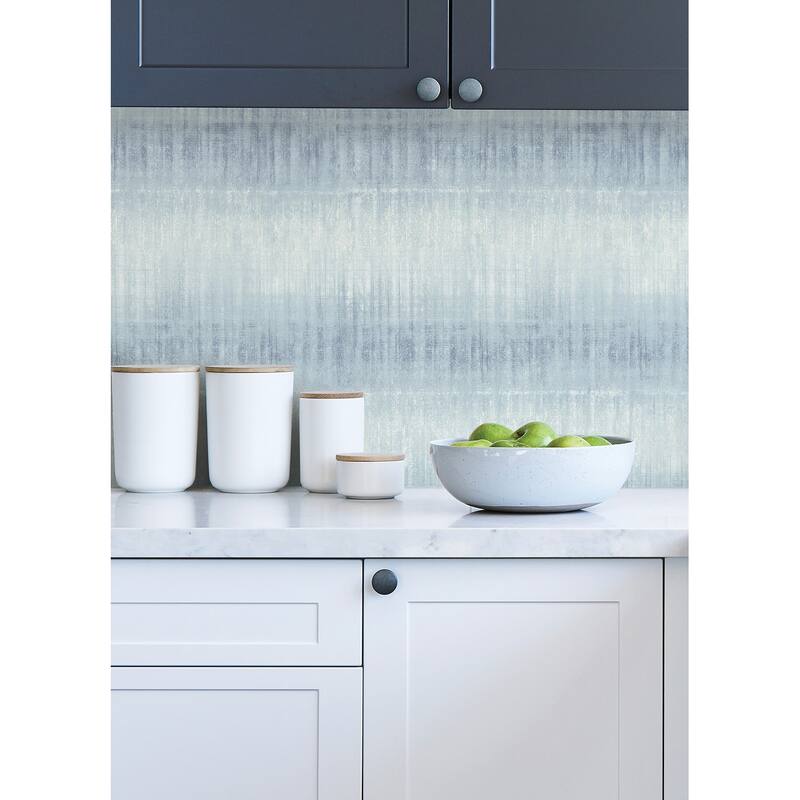 InHome Sanctuary Blue Peel and Stick Wallpaper