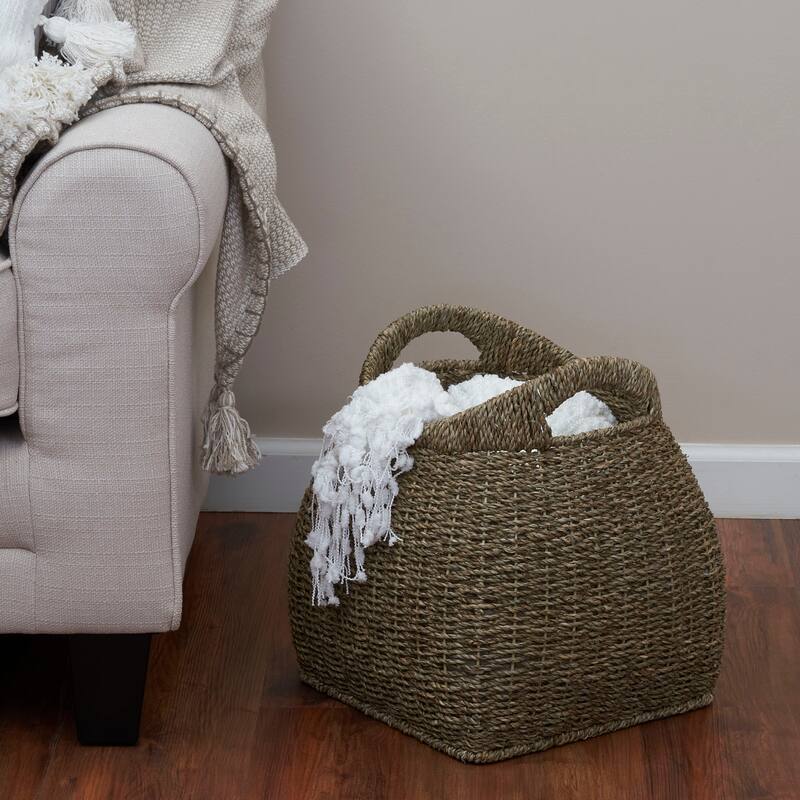 Paper Rope Basket with Handles