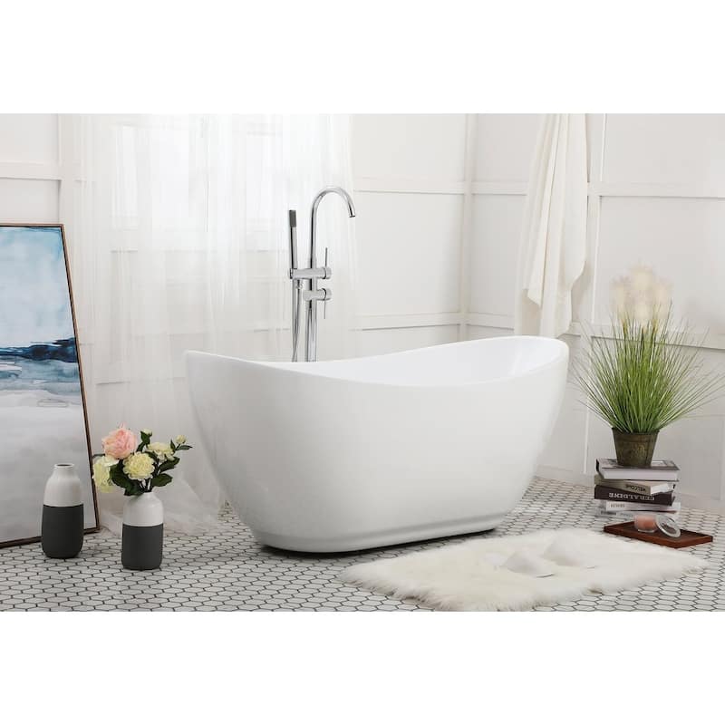 Irsa Soaking bathtub in glossy white