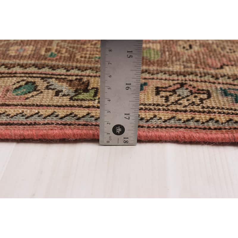 ECARPETGALLERY Hand-knotted Antalya Vintage Copper Wool Rug - 9'4 x 12'7