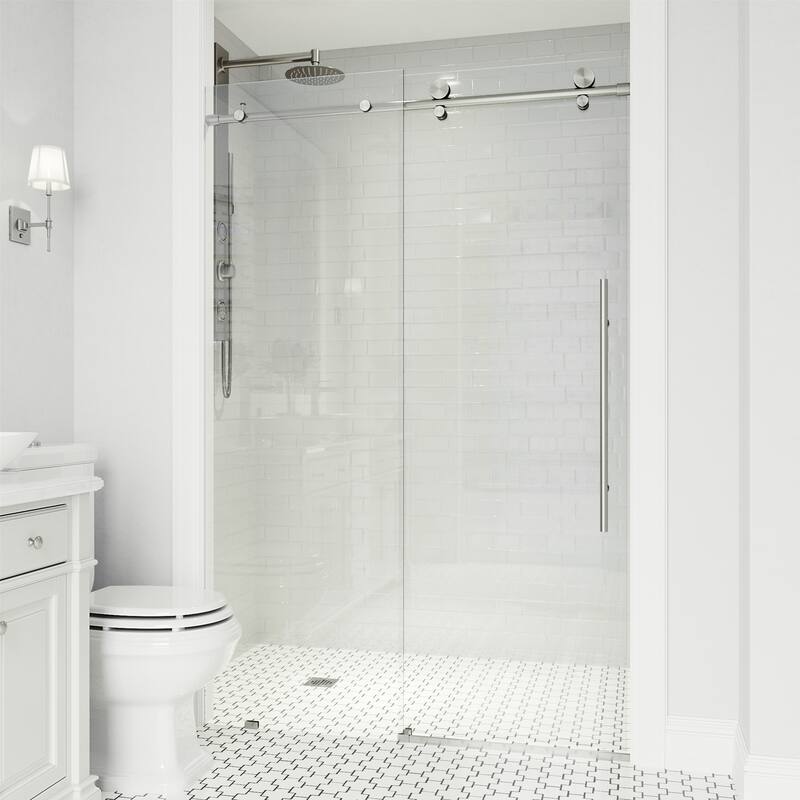 VIGO Elan E-Class Frameless Sliding Shower Door