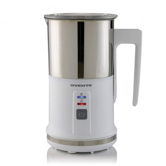 Electric Milk Frother Stainless Steel Ovente Electric Stainless Steel Milk