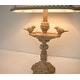 preview thumbnail 5 of 4, 26" Natural Linen Bird Decoration Accent Table Lamp