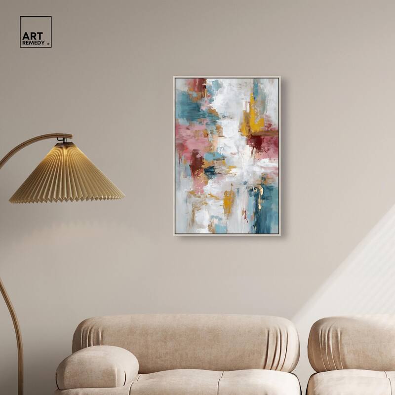 Warmth and cool II Canvas by Art Remedy