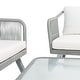 preview thumbnail 11 of 28, SAFAVIEH Outdoor Torsla 4-Piece Rope Patio Set