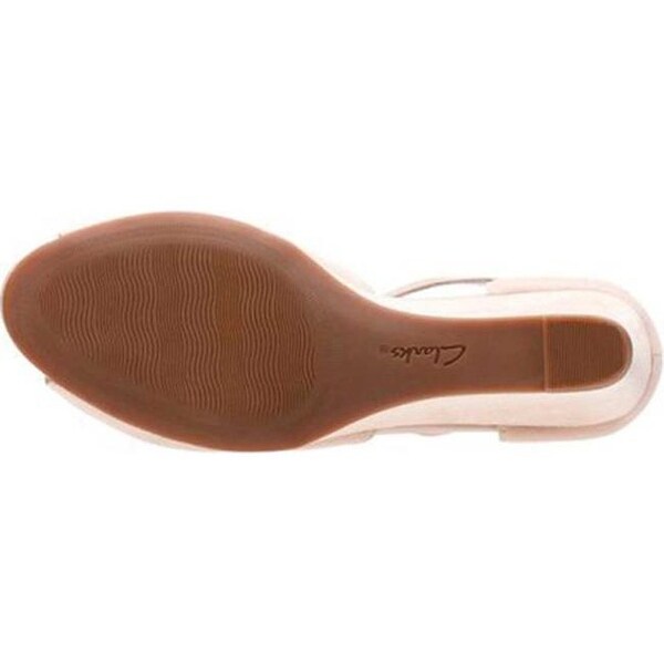 clarks women's flores raye wedge sandal