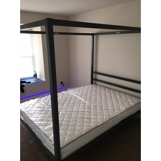 Dhp Modern Queen Canopy Bed Free Shipping Today Dhp Modern Queen Canopy Bed Free Shipping Today 20340116