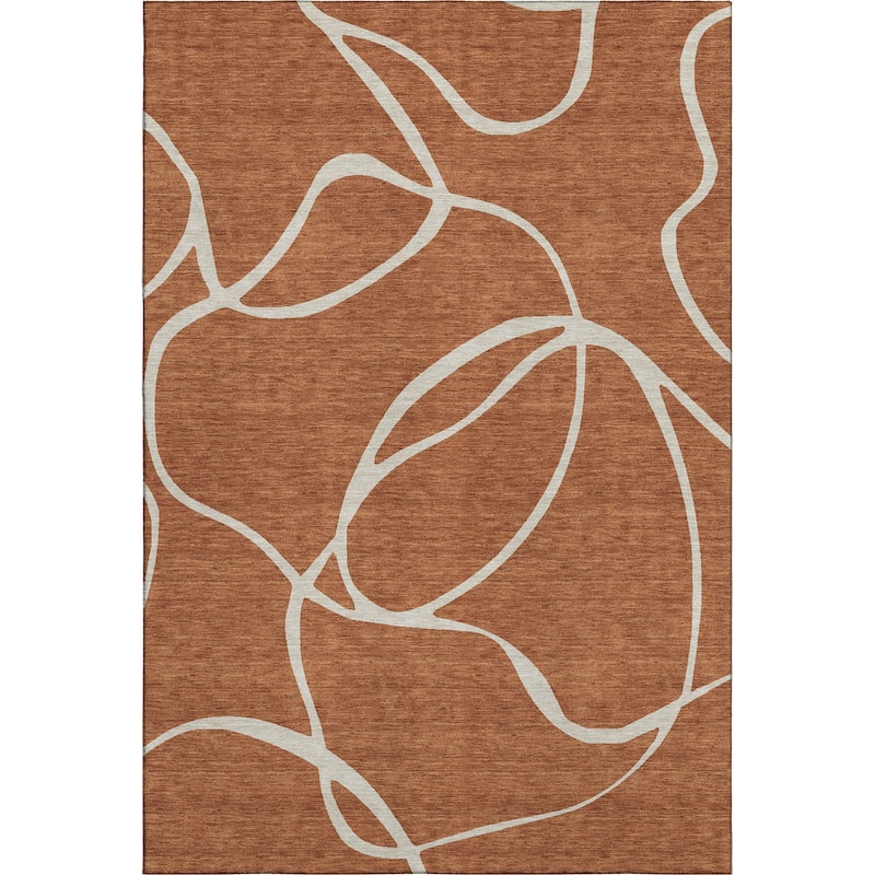 Premium Washable Super Soft Abstract Dash Mayfield Rug