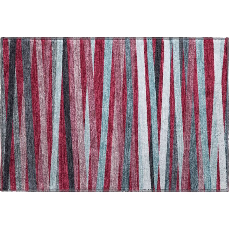 Premium Washable Super Soft Modern Stripes Mayfield Rug