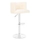 preview thumbnail 23 of 28, SAFAVIEH Couture Zayna Adjustable Barstool. - 21.3"x22.1"x44.1"