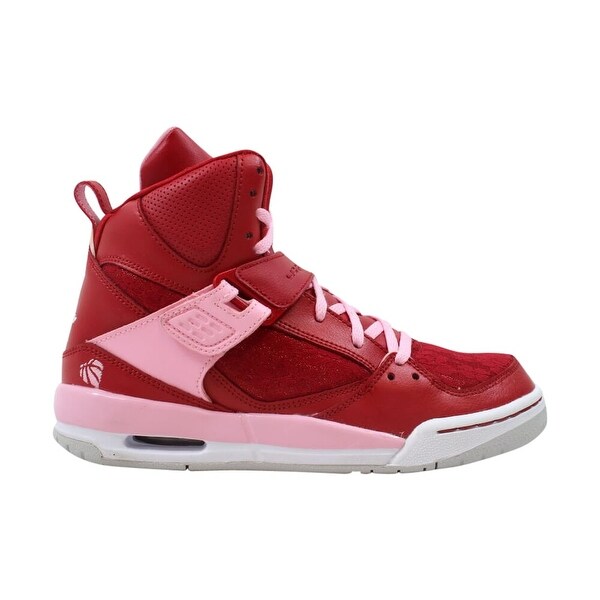 girls red jordans