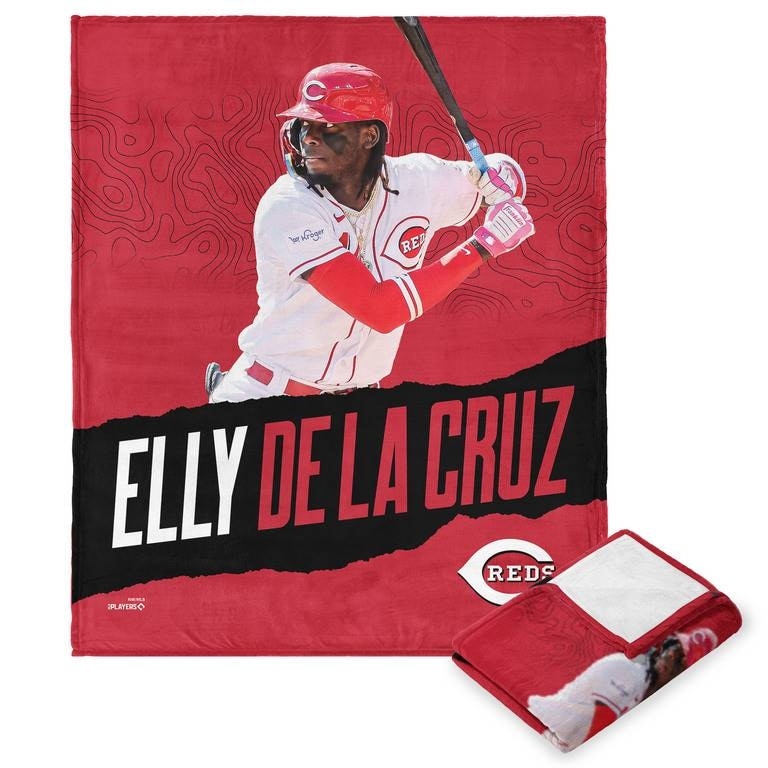 MLB Cincinnati Reds Player Silk Touch Throw Blanket